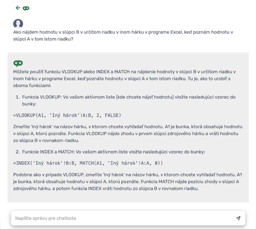 Chat s umelou inteligenciou